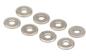 Dubro #6 Stainless Steel Flat Washers (8 Pack) Image