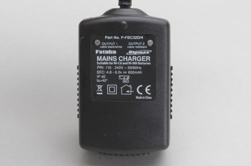 Ripmax Tx/Rx 4.8-6volt NiCad/Ni-MH Charger (600/600mA Output) (P 